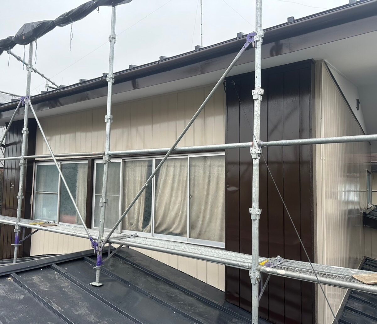 坂戸市　H様邸　屋根外壁塗装工事。塗り替え後