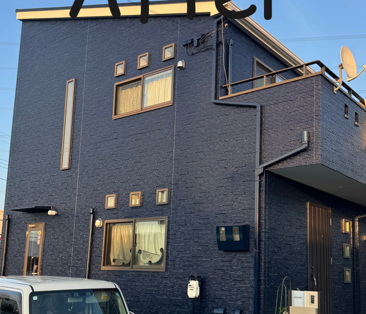 鶴ヶ島市｜外壁・屋根塗装・ベランダ防水工事。塗り替え後
