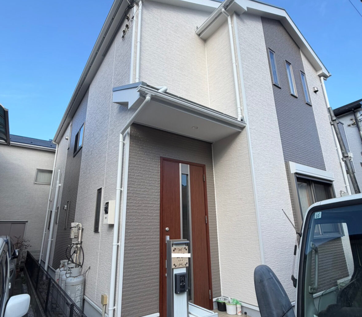 狭山市｜屋根・外壁塗装工事。塗り替え後
